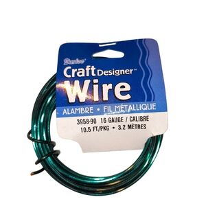 BUNDLE Darice Red Craft Designer Wire